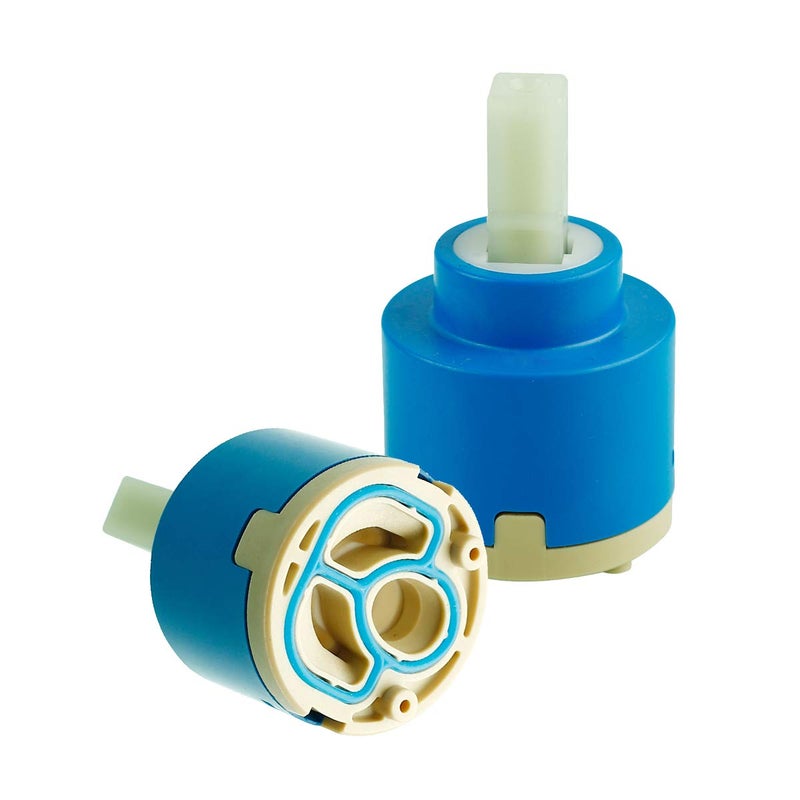 XUCHUAN 40 mm Replacement Ceramic Faucet Valve for Single Handle Kitchen Basin Faucet Part, Plastic Tap Cartridge - Image 4